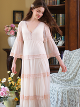 Ethereal Dream Lace Nightgown