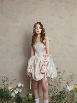 Celestial Lace Corset Dress