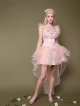First Love Layered Ribbon Dress