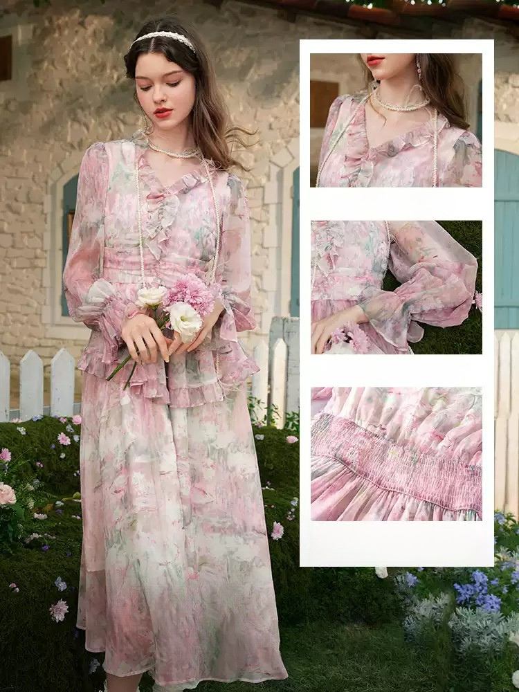 Monet’s Dream Tulle Dress