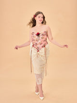 Rosette Garden Corset Top