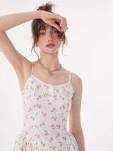 Cherry Blossom Sweetheart Dress