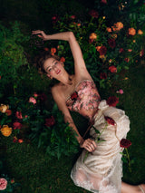 Roses at Dusk Corset Dress