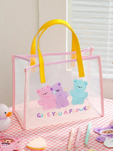 Summer Jelly Waterproof Beach Shopping Bag