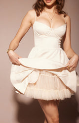 Kiss of Romance Satin Corset Dress