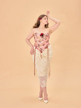 Rosette Garden Corset Top