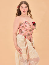 Rosette Garden Corset Top