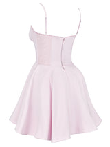 Kiss of Romance Satin Corset Dress