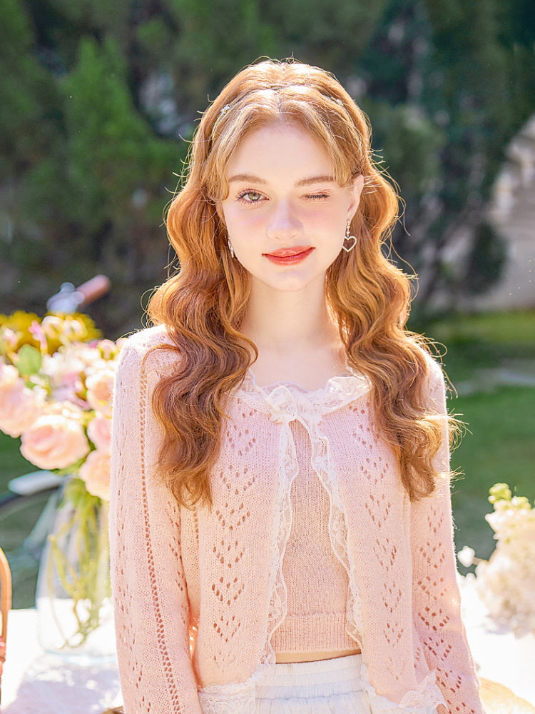 Lace Knit Cardigan