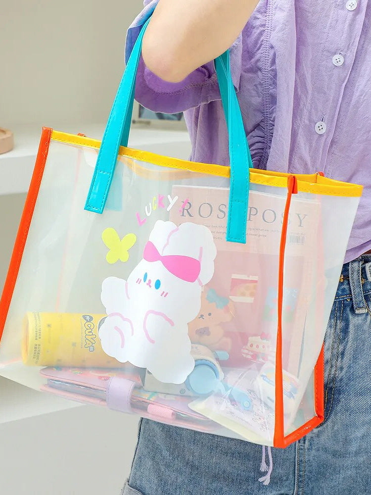 Summer Jelly Waterproof Beach Shopping Bag