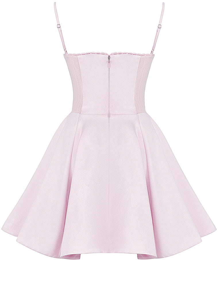 Kiss of Romance Satin Corset Dress