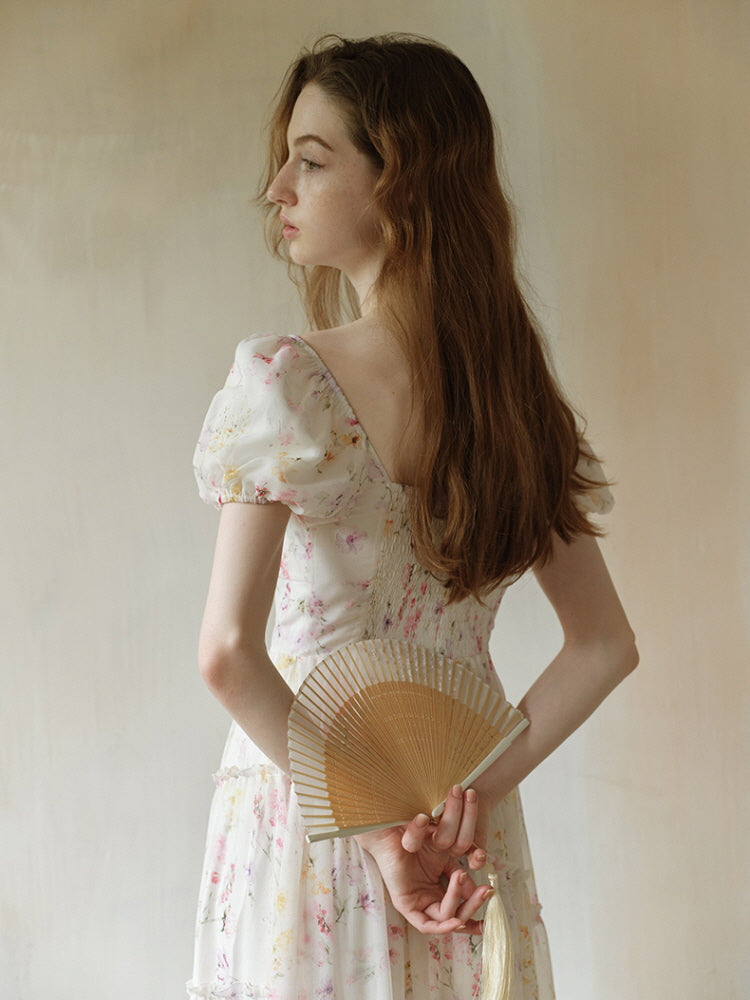 Garden Waltz Tiered Dress