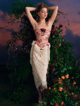 Roses at Dusk Corset Dress