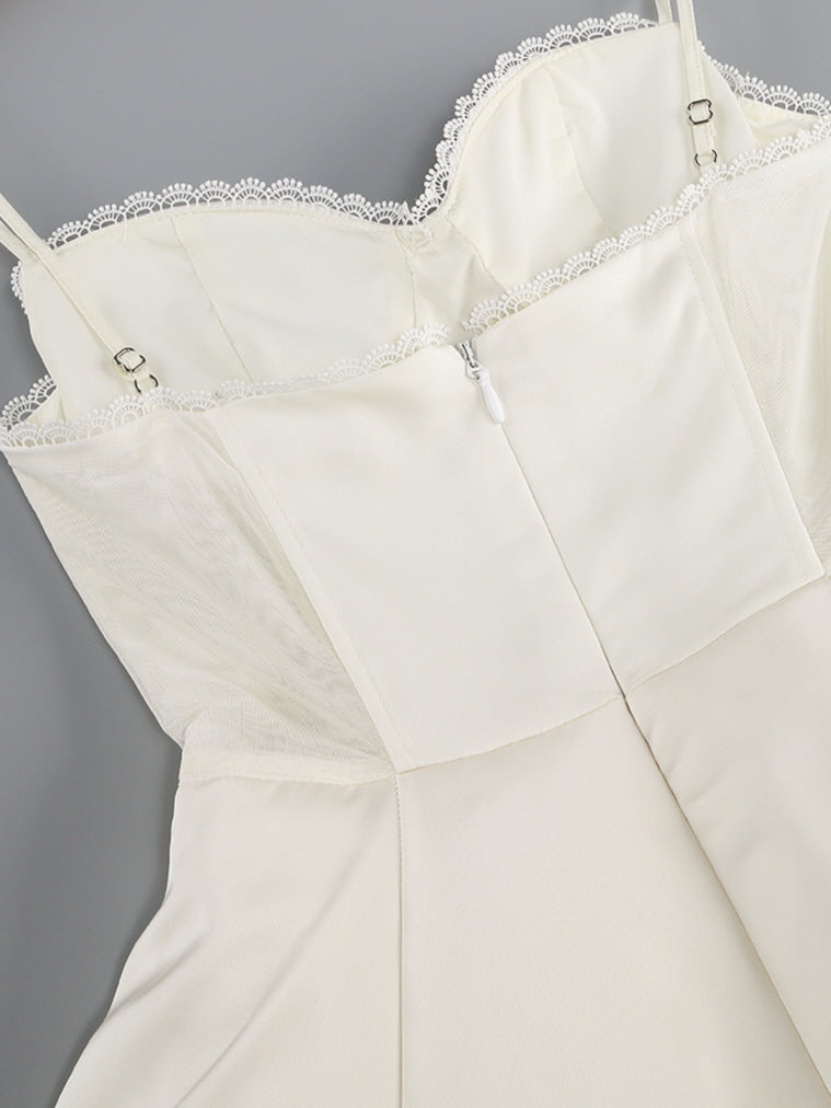 Kiss of Romance Satin Corset Dress