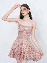 Sparkle Chain-Strap Dress