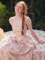 Vintage Rose Corset Dress