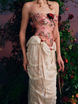 Roses at Dusk Corset Dress