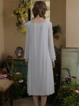 Moonlit Lace Nightgown