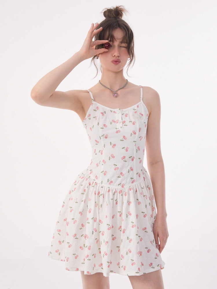 Cherry Blossom Sweetheart Dress