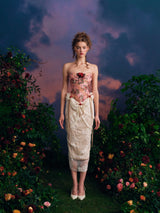 Roses at Dusk Corset Dress