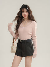 Lacy Belle Knit Top