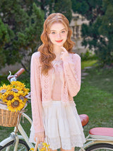 Lace Knit Cardigan