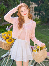 Lace Knit Cardigan