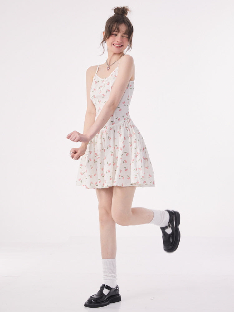 Cherry Blossom Sweetheart Dress
