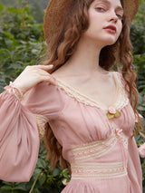 Victorian Romance Midi Dress