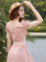 Victorian Romance Midi Dress