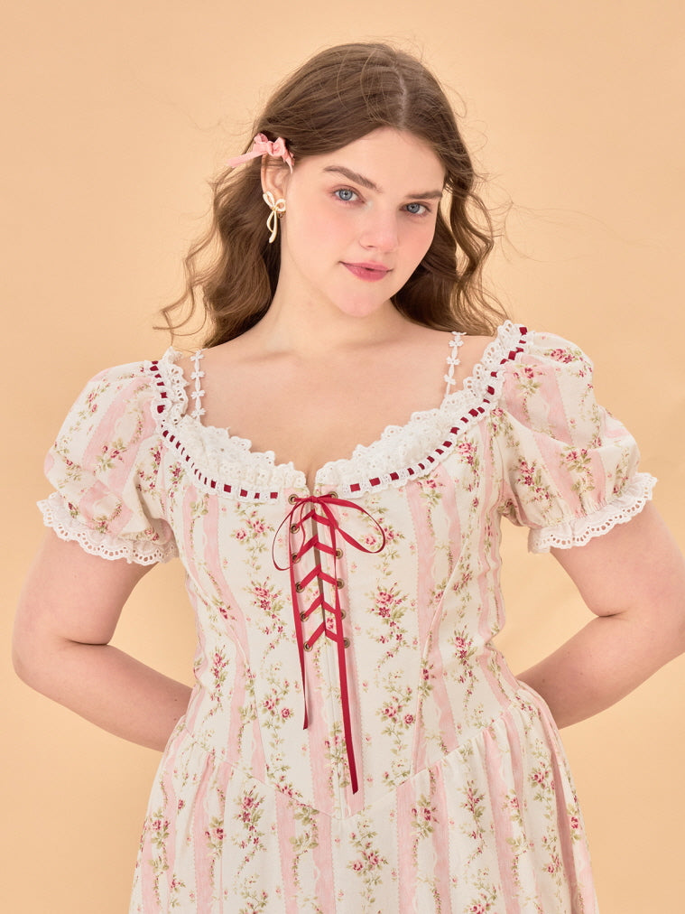 Victorian Garden Lace Dress