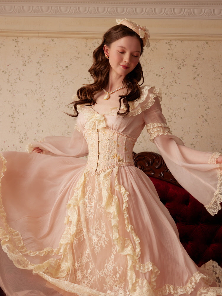 Dreamy Victorian Elegance Dress