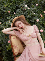 Victorian Romance Midi Dress