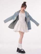 Cherry Blossom Sweetheart Dress