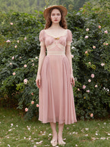 Victorian Romance Midi Dress