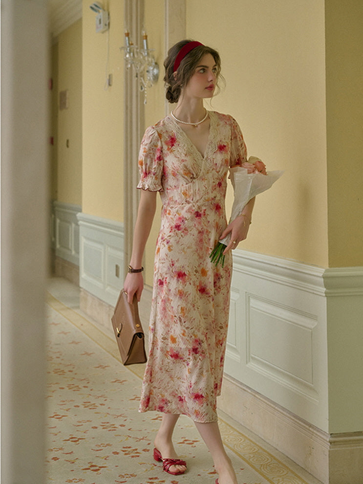 Rosewater Waltz Dress