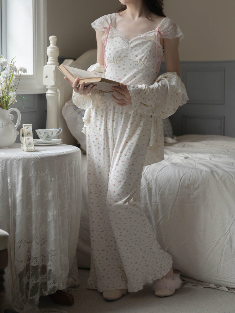 Blooming Lace Tea Hour Pajama Set