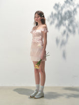 Strawberry Soufflé Corset Top