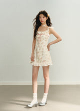 Sweet Blossom Ruffle Dress