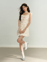 Sweet Blossom Ruffle Dress