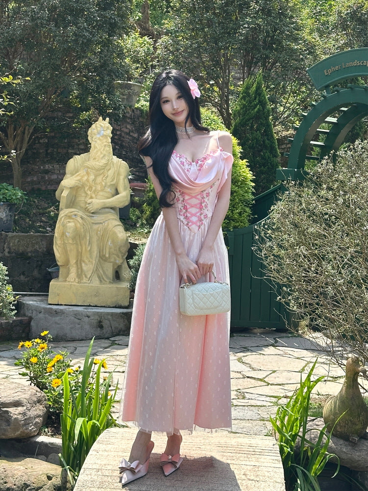 Blossom Lace Corset Gown