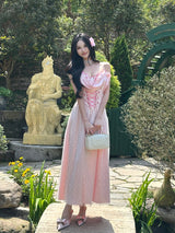Blossom Lace Corset Gown