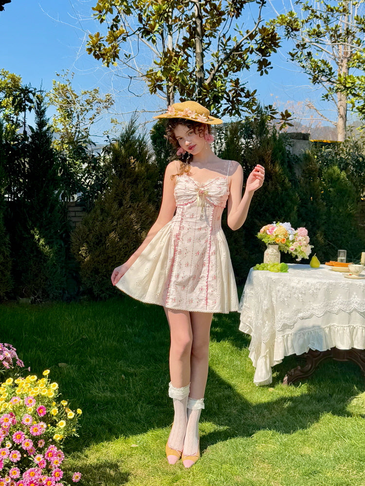 Blossom Whispers Mini Dress