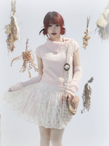 Frosty Blossom Knit Set