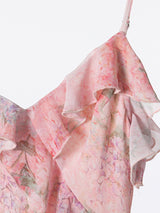 Blush Sonata Ruffle Gown