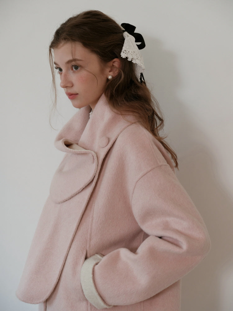 Roseraie Whispers Wool Coat