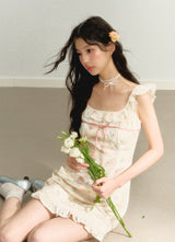 Sweet Blossom Ruffle Dress