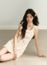 Sweet Blossom Ruffle Dress