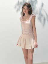 Strawberry Soufflé Corset Top