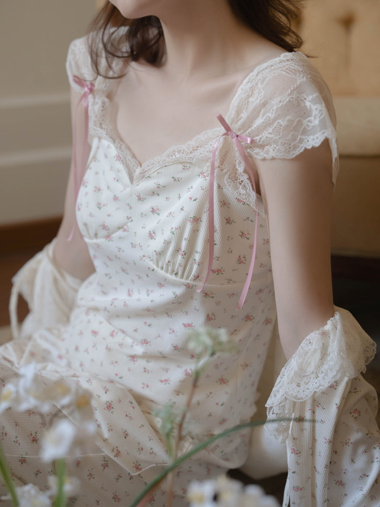 Blooming Lace Tea Hour Pajama Set